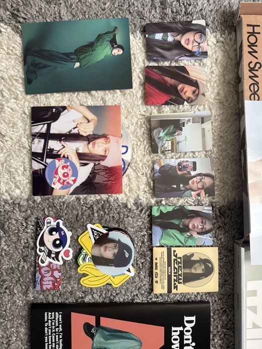 Album kpop NewJeans , Minji version cd box