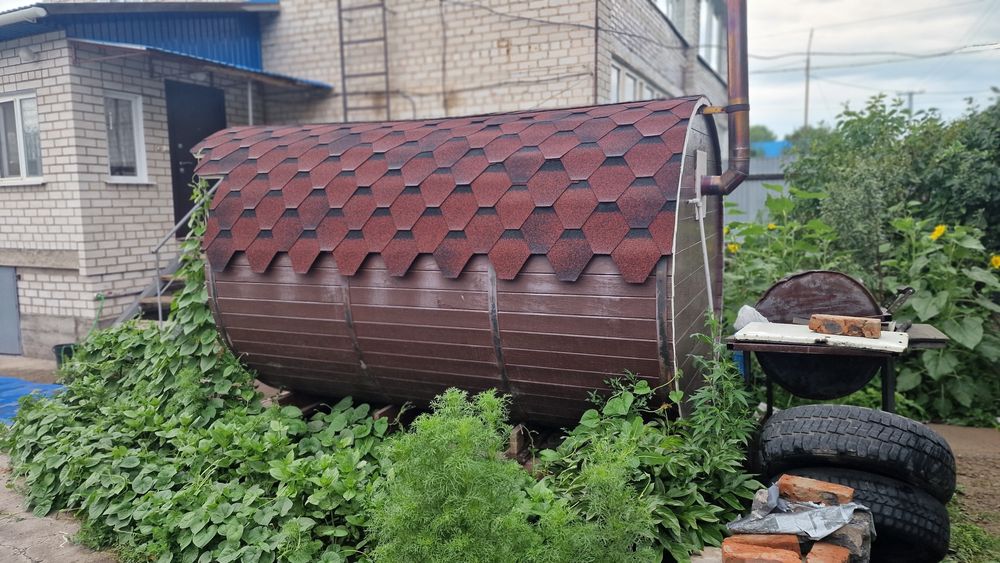 Баня бочка 3 метра