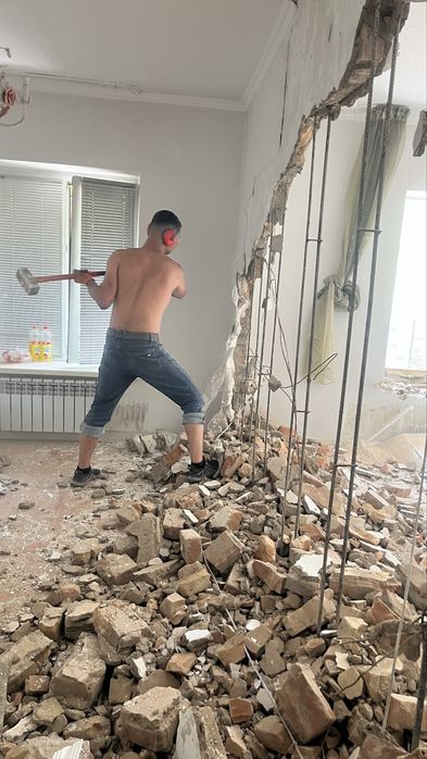 Демонтаж разрушение