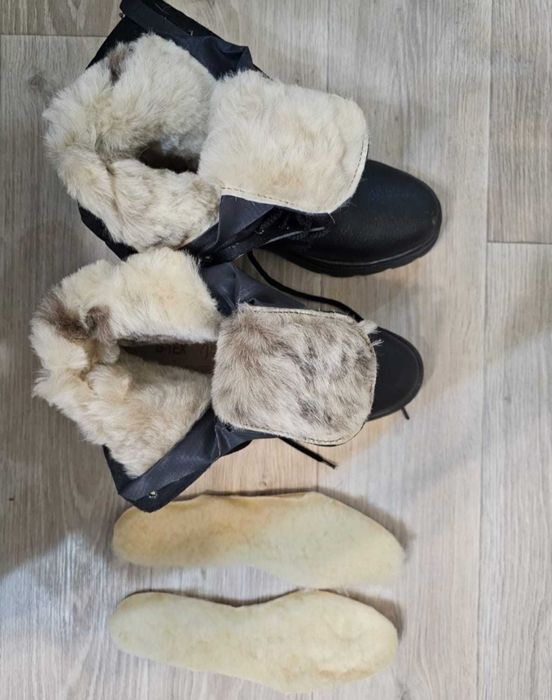 Берцы зимние натуралка