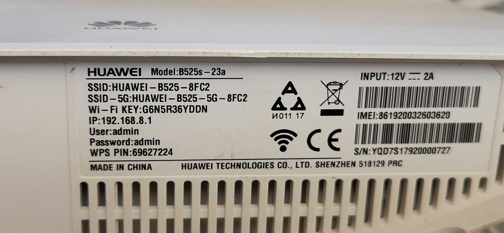 HUAWEI Router 4G cu sim  B525s-23a  4G Router  liber de retea