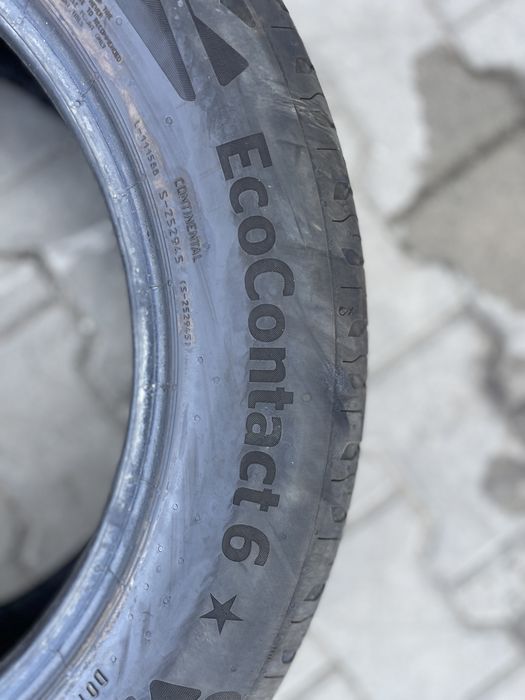 2X 225/55r17 CONTINENTAL EcoContact 6