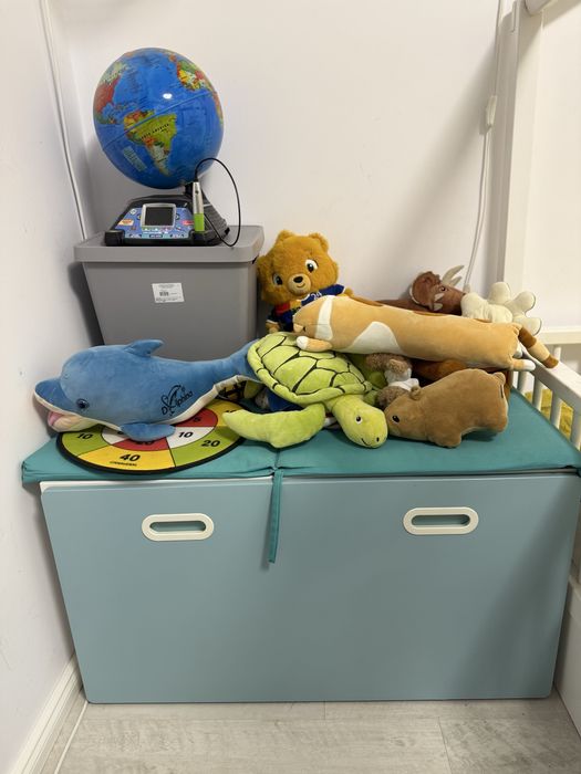 Set dormitor copil. Cadou Raft avion si saltea