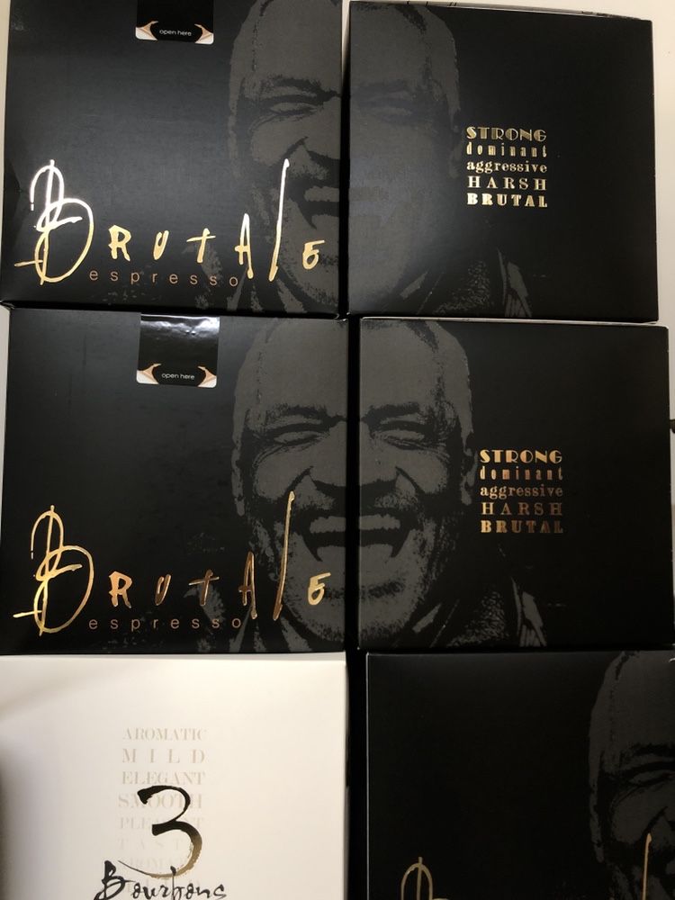 3 Bourbons и Brutale кафе дози в кутия гр. Бургас Зорница • OLX.bg