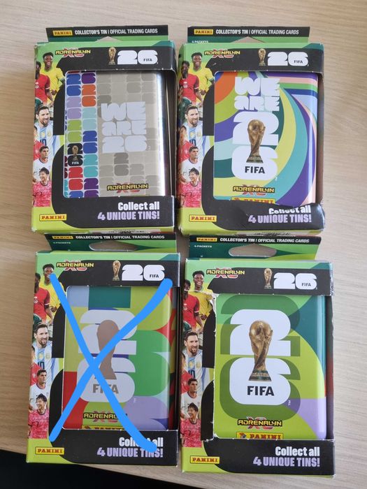 Panini Adrenalyne XL World cup 2026 - карти Panini/Панини световно първенство