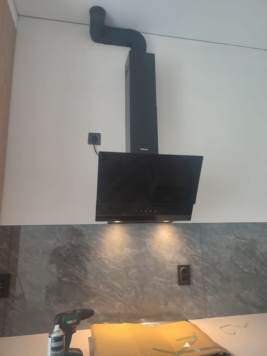 Установка вытяжки.Астана