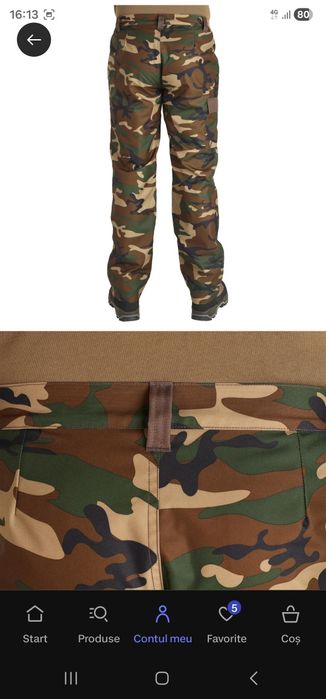 Costum Vanatoare(geaca +pantalon)