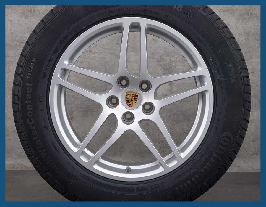 Set 4 capace gri 76mm 7L5601149 jante aliaj Porsche