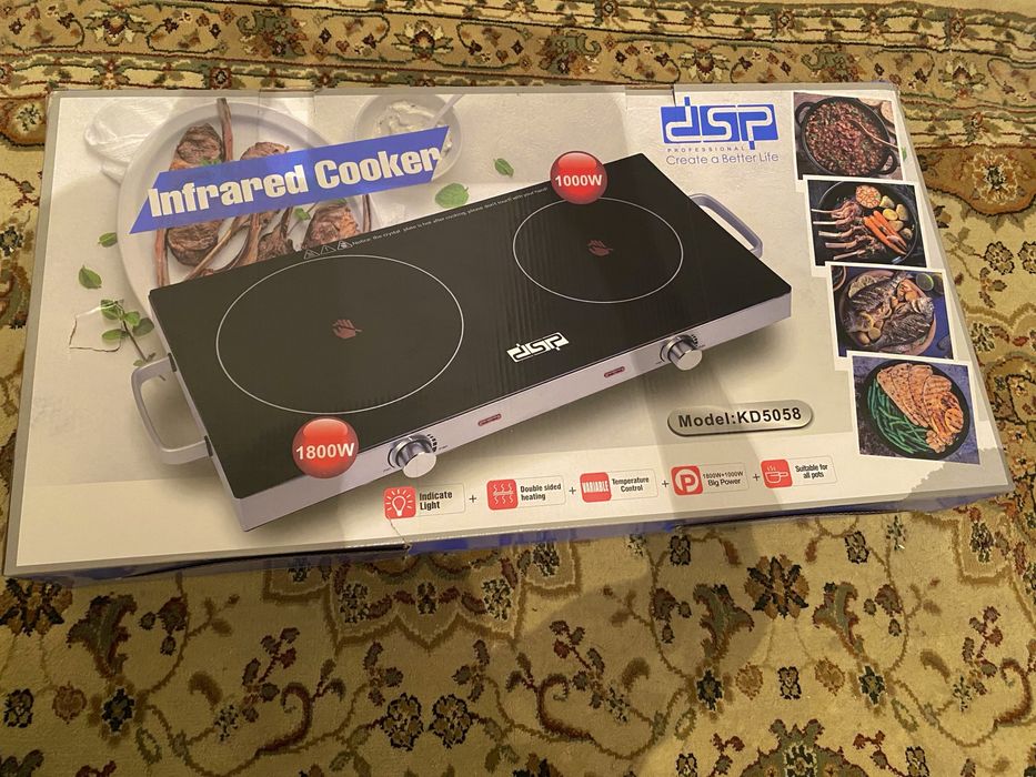 Продам электро плиту инфракрасную