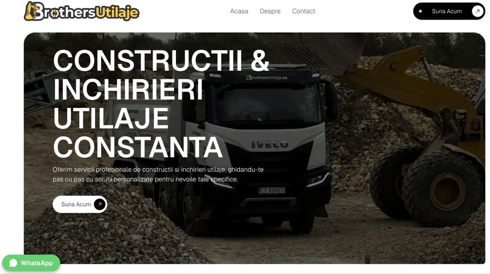 Creare site web | Servicii Web Design / Site de Prezentare / Magazin