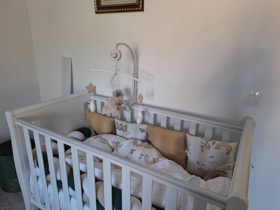 Patut copil -lenjerie  si carucior Kraussman