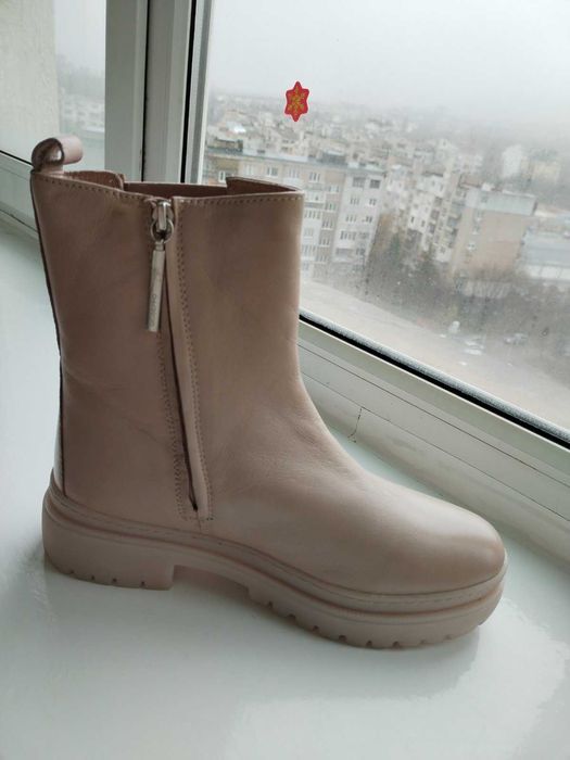 Дамски боти - естествена кожа, 41