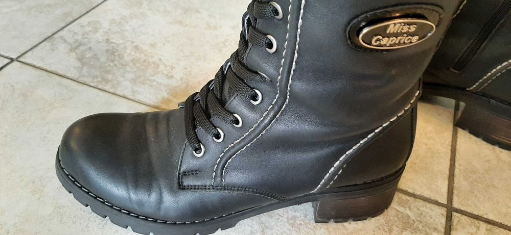 дамски боти  Miss Caprice ботуши дамски ботуши обувки