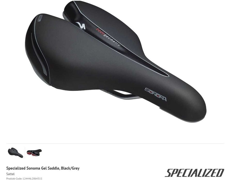 Удобна седалка за велосипед колело / Specialized Selle Italia Sonoma Gel