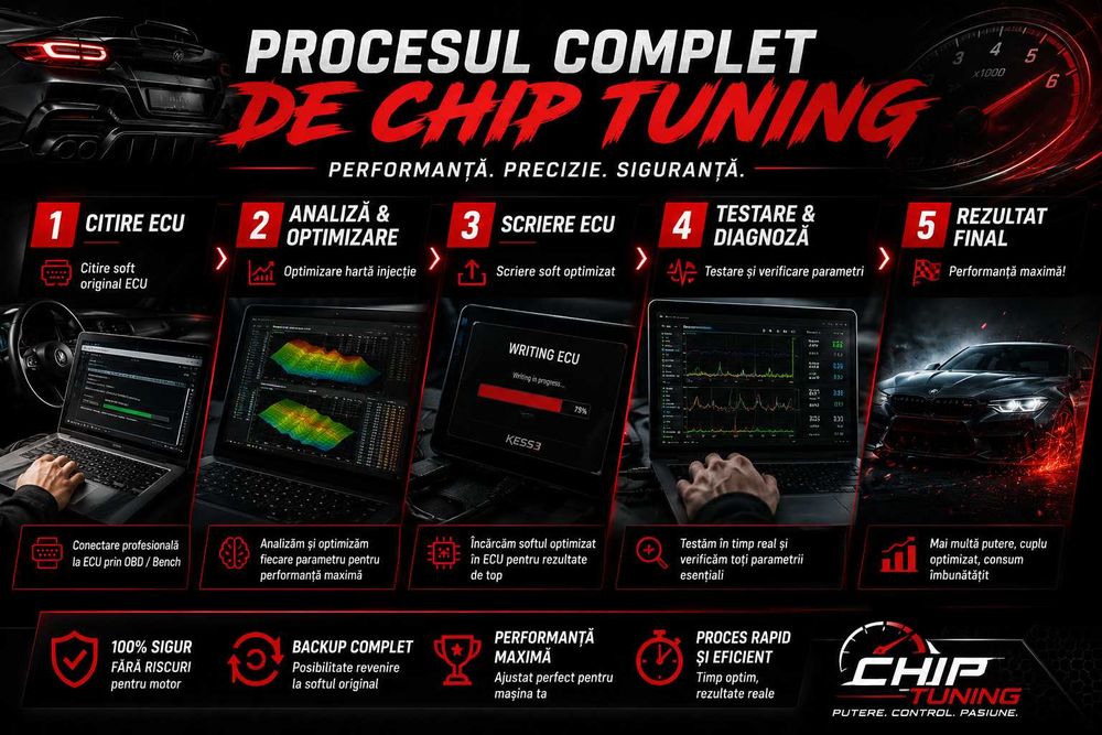 Chip Tuning Stage 1+ DTC BMW VW Audi Mercedes Ford Skoda Opel Dacia DPF EGR