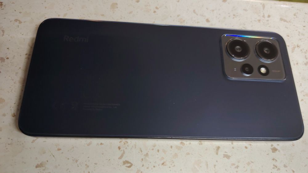 Redmi Note 12 4G 8/256 — рабочий, разбито только стекло, дисплей идеал