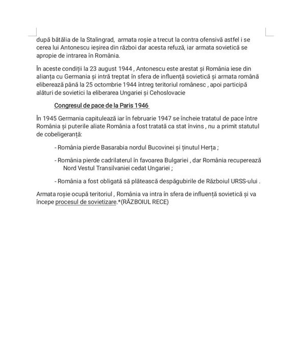 Materiale BAC - Istorie în format Word!