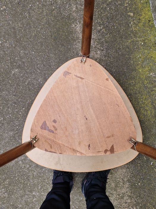 Уникална рядка антикварна немска масичка