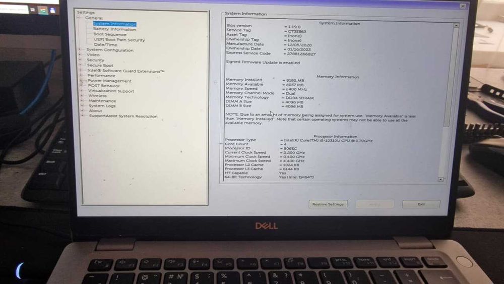 Ноутбук Dell Core i5