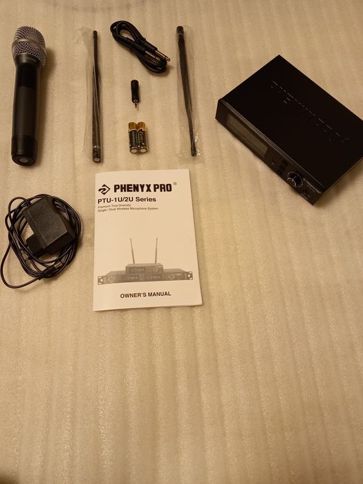 ЧИСТО НОВ Професионаленбезжицен микрофон Phenyx  Pro PTU-1U True Diver