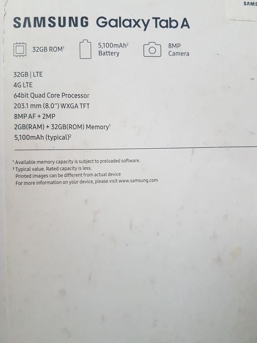 Tabletă telefon Samsung Tab A