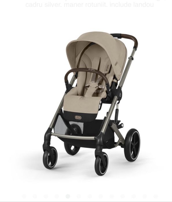 Carucior Cybex Balios S Lux 2 in 1 Taupe/Almond Beige