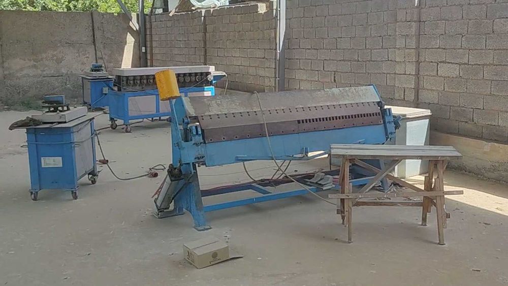 Готовый бизнес. Станки для производства воздуховодов.