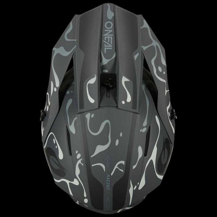 Мото Крос Каска O'NEAL 1Series Splash BLACK/GRAY V.26