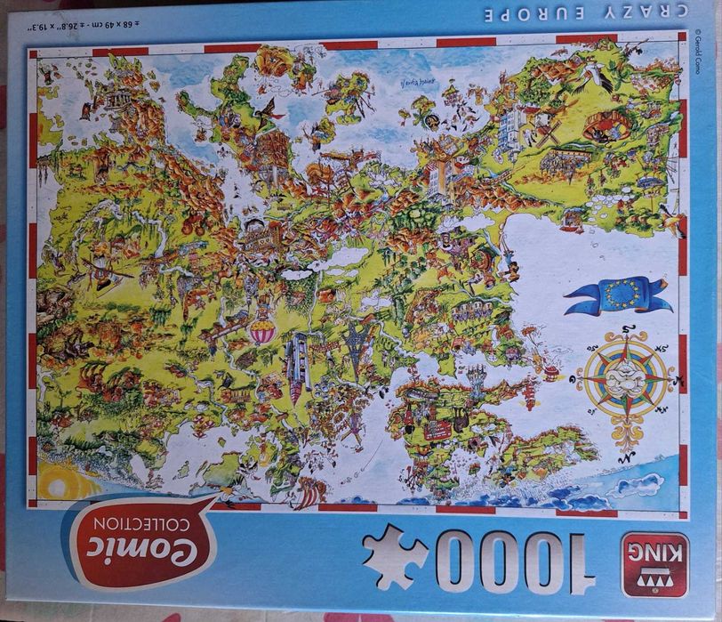 Puzzle 1000 piese