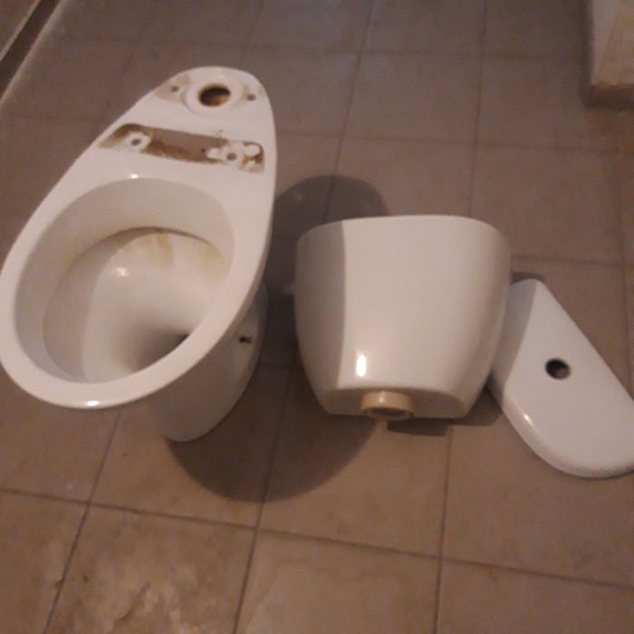 Унитаз б/у на время ремонта