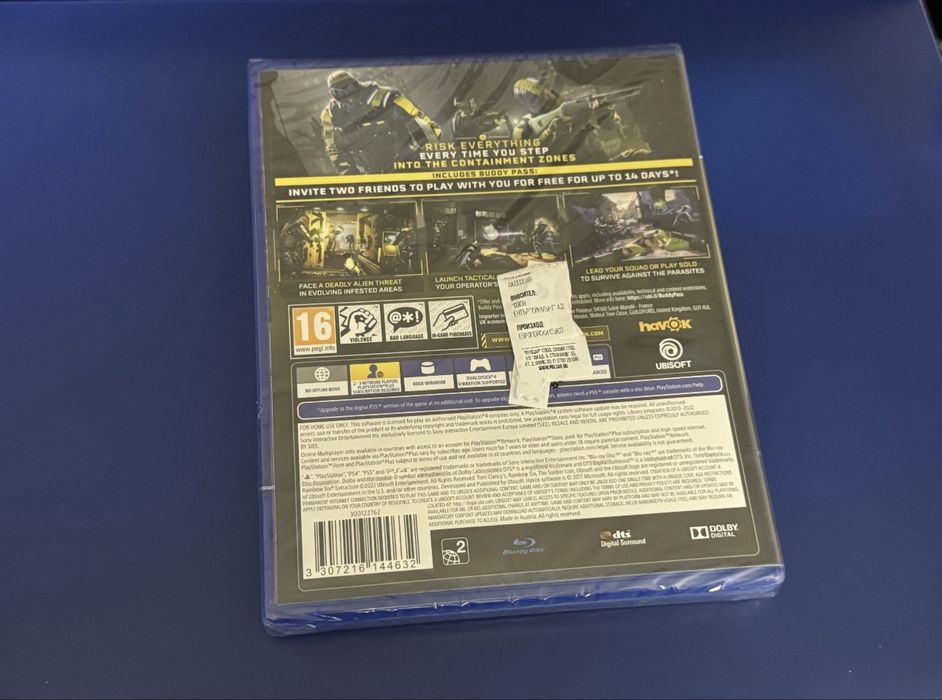 ЗАПЕЧАТАНА Rainbow Six: Extraction PS4 / PS 4 / PS5 / PS 5