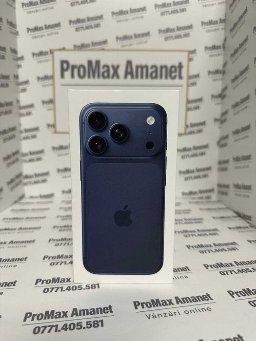Iphone 17 Pro 256GB Deep Blue NOU Garantie ProMax Amanet