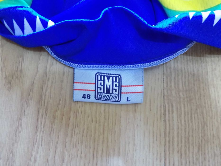 вело джърси santini тениска екип блуза шосейно колоездене мъжко оригинално L