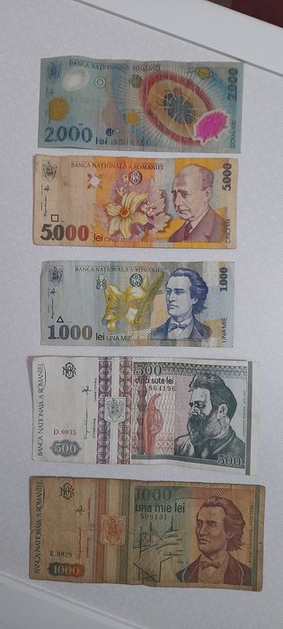 Bancnote si monezi vechi romanesti si straine