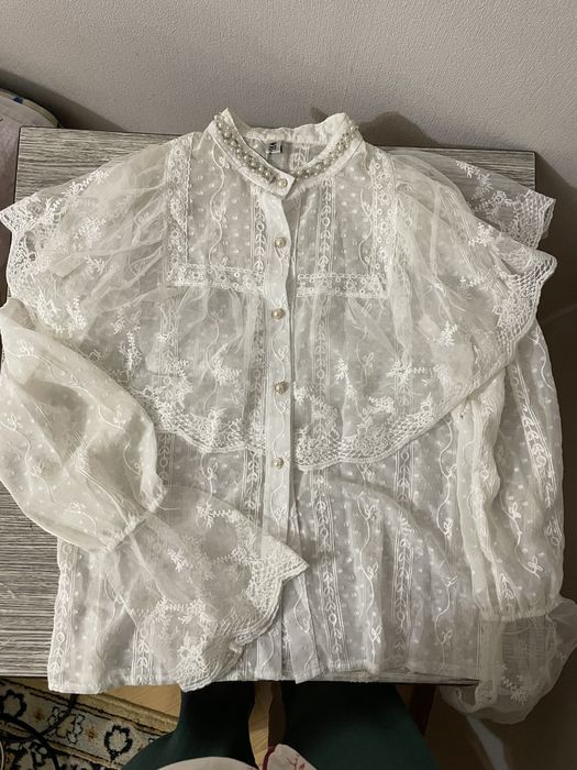 Блузка прозрачная