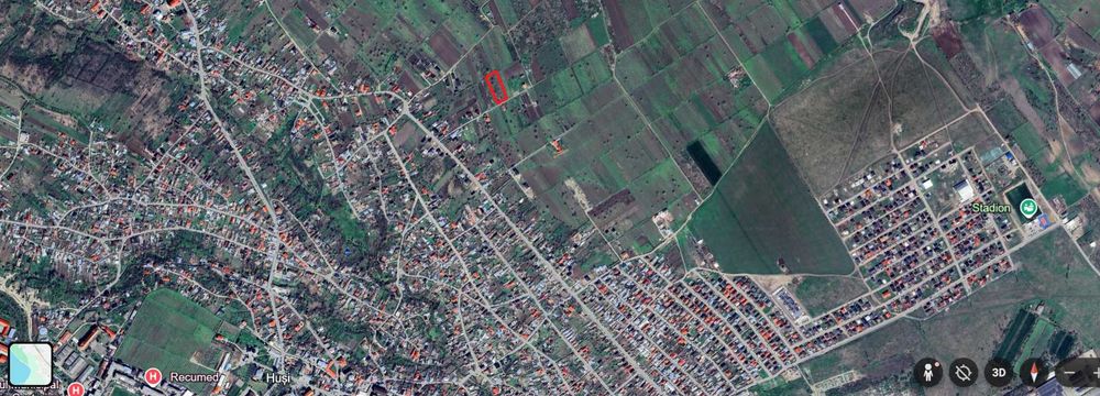 Teren intravilan de vânzare în Huși, Vaslui