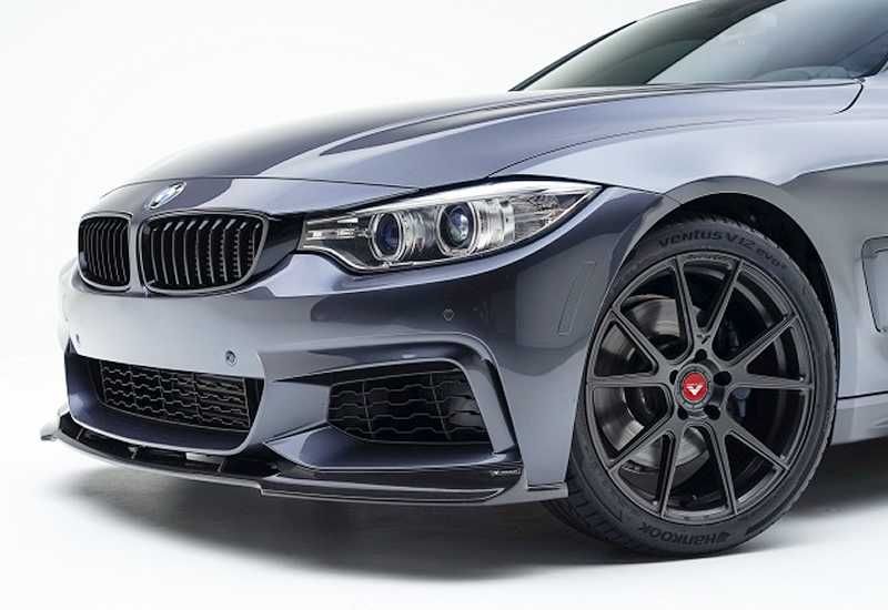 Преден лип спойлер за бмв ф32 ф36 / нож / BMW F32/F36 lip spoiler