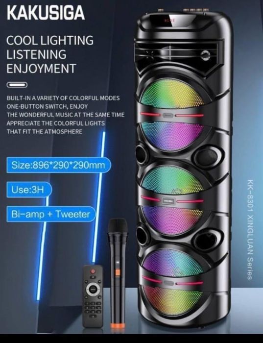 Колонка 1м с микрафоном