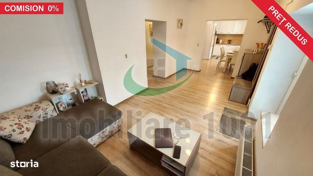 Apartament 3 camere, parter, Oltului, cu loc de parcare, comision zero