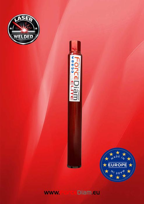 Ø62 Carota Diamantata pentru beton, ForceDiam Elite, Diametru 62mm,L 450mm