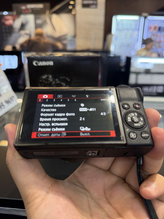 Canon G7X mark iii черный