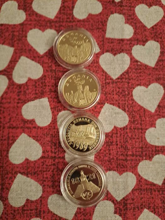 Diverse monede numismatice de 50 bani