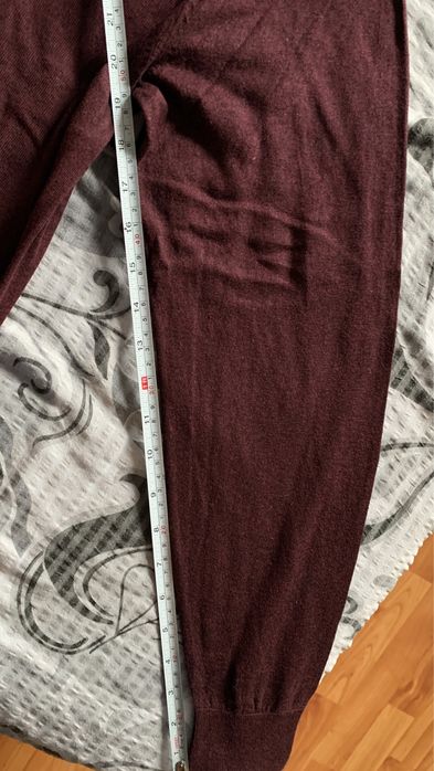 Pulover Westbury Casmir/Bumbac/Matase masura XL Visiniu NOU