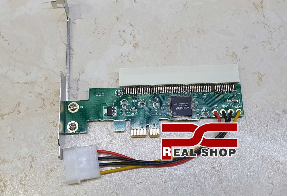 Переходник PCIe -> PCI. Установка старых плат, контроллеров в новый PC