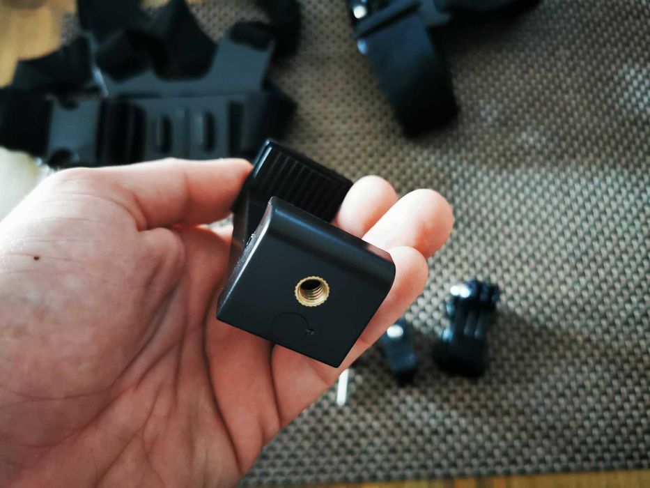 Prindere ham piept + cap suport TELEFON / Gopro / camera insta360