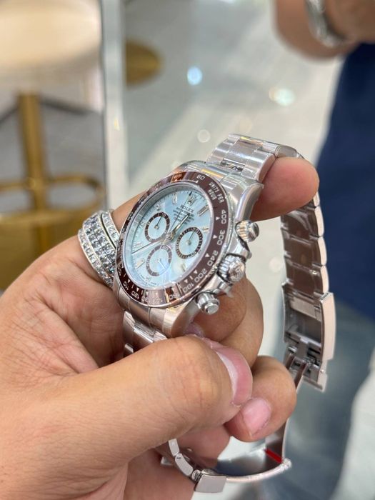 Rolex Daytona Platinum Baguette