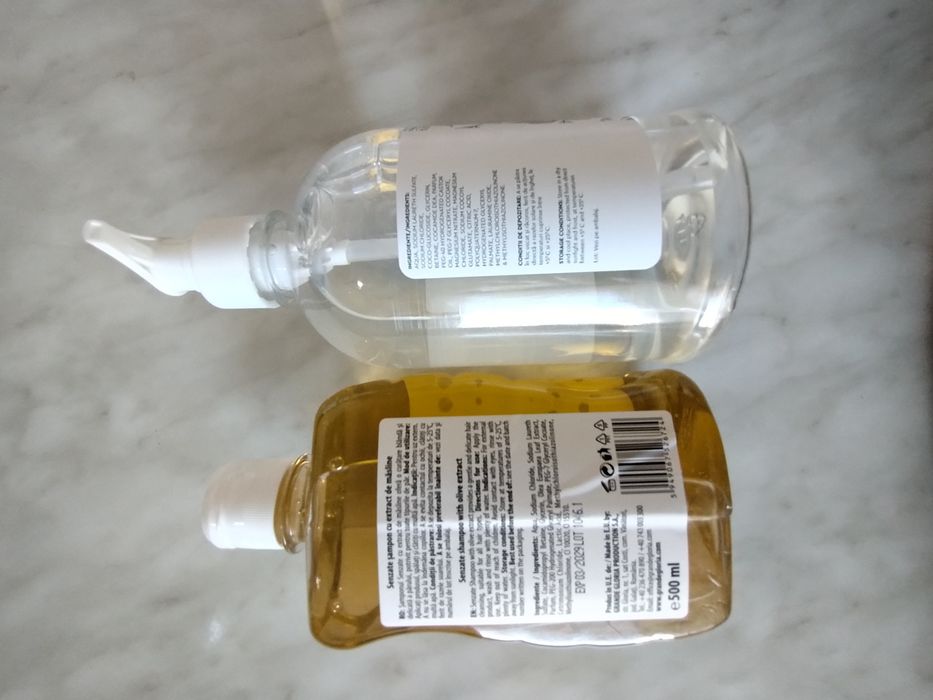 Spirt medicinal 500 ml  șampon ulei măsline Senzație și săpun lichid Glamour