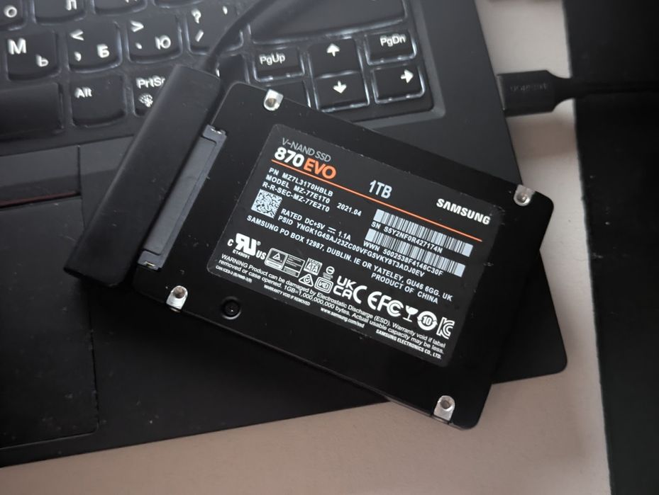 SSD Samsung 870 EVO 1Tb