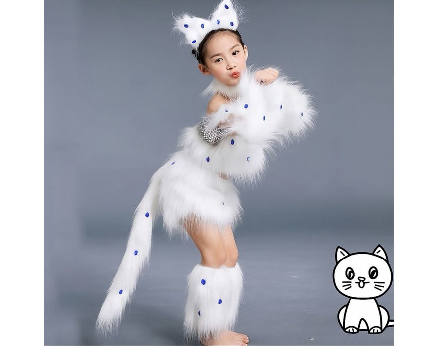 Костюм кошки для девочек