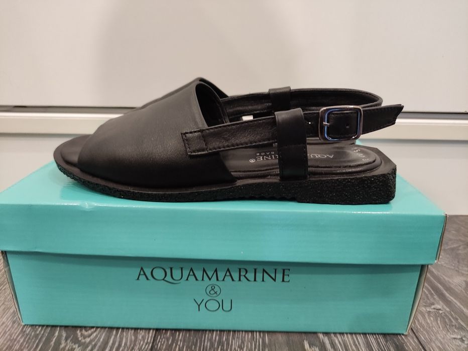 Дамски сандали естествена кожа